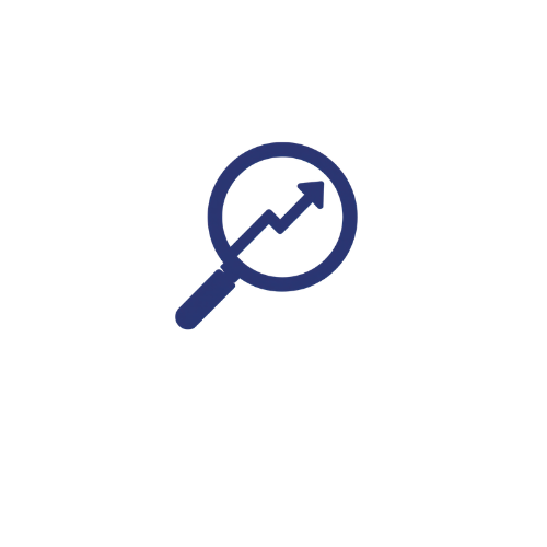 blue & white seo logo square